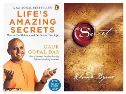 Life's Amazing Secrets + The Secret (Combo Of 2 Best Book)