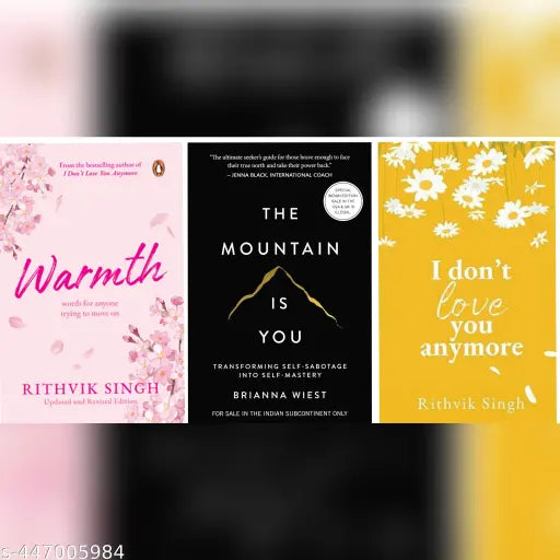 3 books love and warmth and mountain