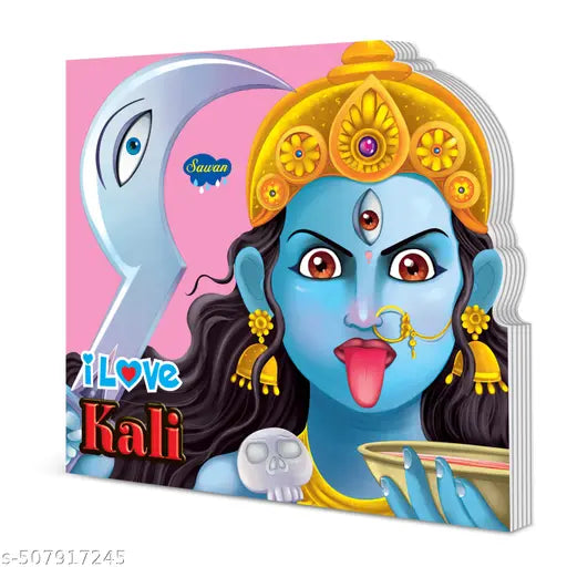 I Love Kali Die cut board book for kids : Picture Book for Children Story book for kids with die cut designs learning story book