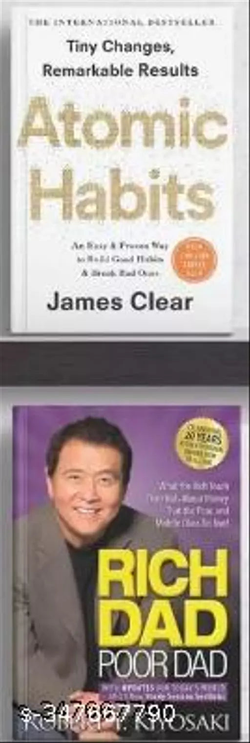 Atomic habit + The psychology of ( english paperback in best deal and prices