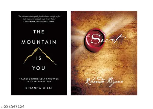 THE MOUNTAIN IS YOU BY BRIANNA WIEST + The Secret By Rhonda Byrne