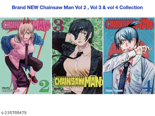 CHAINSAW MAN VOLUM 1 TO 3
