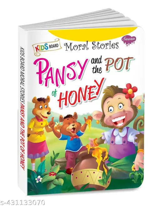 Pansy and the Pot of Honey board book for kids : Story Board books Story reading book for kids children story book (Hardcover).