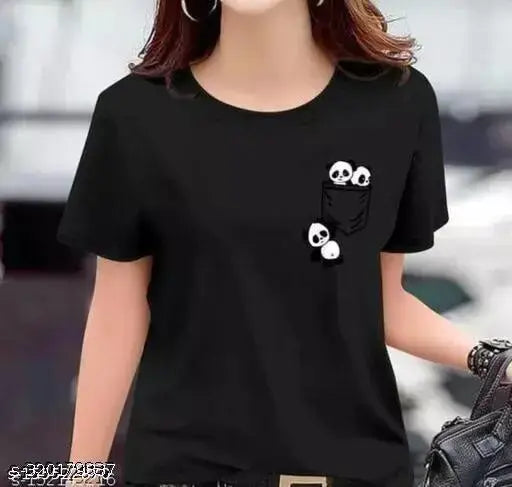 COTTON PRINTED T-SHIRT FOR WOMEN & GIRLS