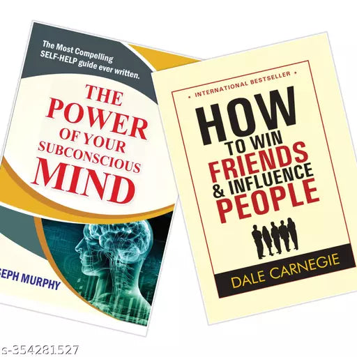 COMBO - The power of your subconscious mind + How to win friends and influence people (HINDI PAPERBACK)