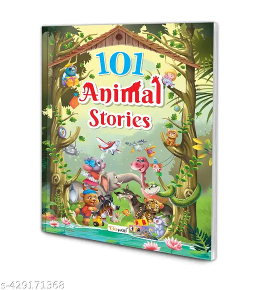 101 Animal Stories (Ages 3-12) (Paperback) : Children learning tales Classic story books Educational learning story book Story book for young readers