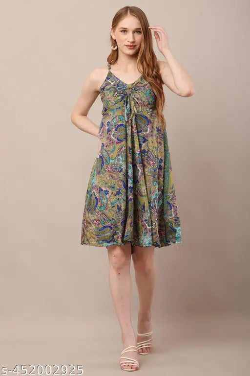 Trending Crop Dress For Girls