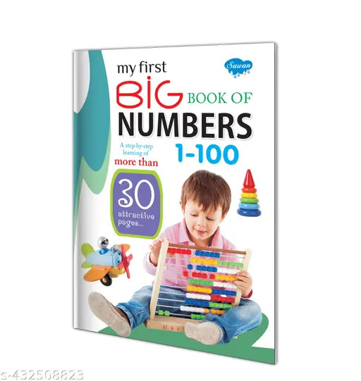 My First Big Book of Numbers for kids : Early learning book Children's numbers book Educational book for children.