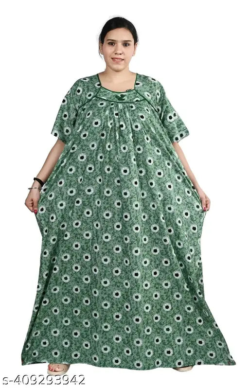 Nighty Cotton Plus Size 5XL 6XL TO 10XL