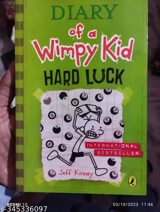 Dairy Of Wimpy Kid :- Hard Luck (Book 8) ( English Paperback Kinney Jeff)