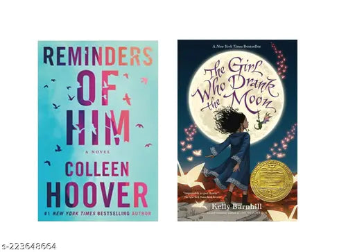 REMINDERS OF HIM BY COLLEEN+ THE GIRL WHO DRANK THE MOON BY KELLY BARNHILL