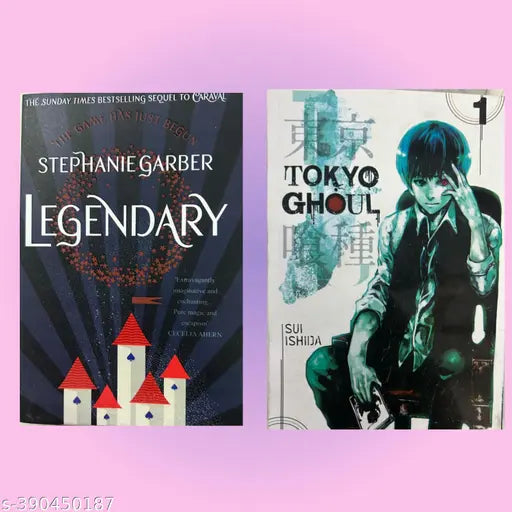book hub TOKYO GHOUL 01 AND LEGENDARY COMBO PACK OF 2