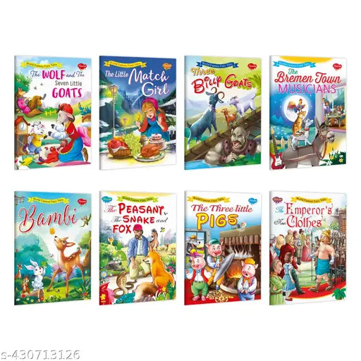 Learning books for kids Educational books for kids Storytelling books for kids - Set of 8 books for kids.
