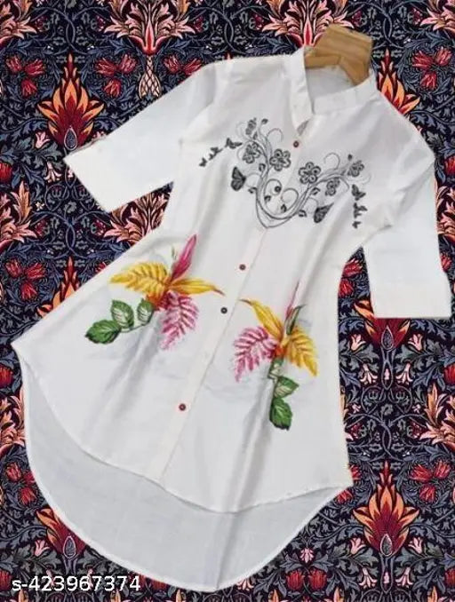 Trendy Womens Printed Shirt