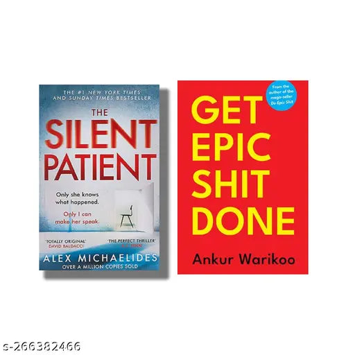 SILENT PATIENT BY ALEX MICHAELIDES + GET EPIC SHIT DONE BY ANKUR WARIKOO
