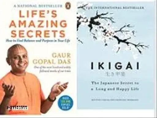 Life's Amazing Secrets + Ikigai (Set of 2 Books)