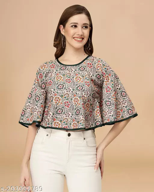 Top Womens tops fashion tops Girls crop tops Girls summer tops Girls printed tops Womens tops