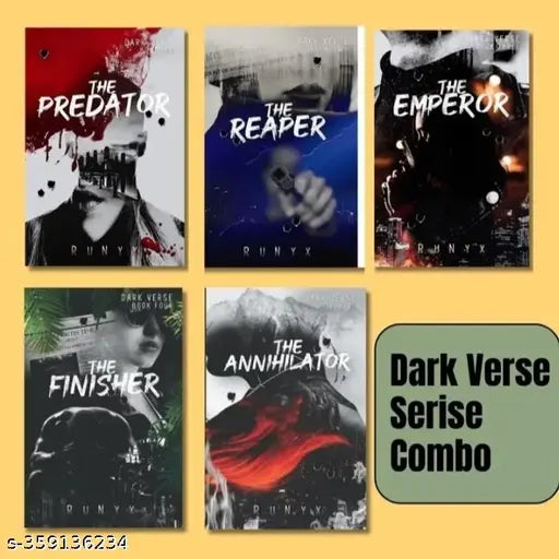 Five Book Combo Of Dark Verse Series (English Paperback RuNnyx)