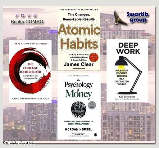 Combo : Courage To Be Disliked - Atomic Habits