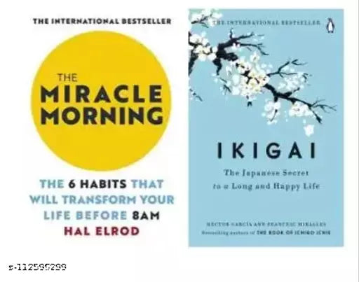 the miracle morning & ikigai (paperback) Other Books