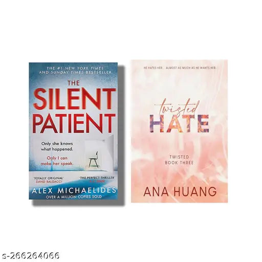 SILENT PATIENT BY ALEX MICHAELIDES + TWISTED HATE BY ANA HUANG