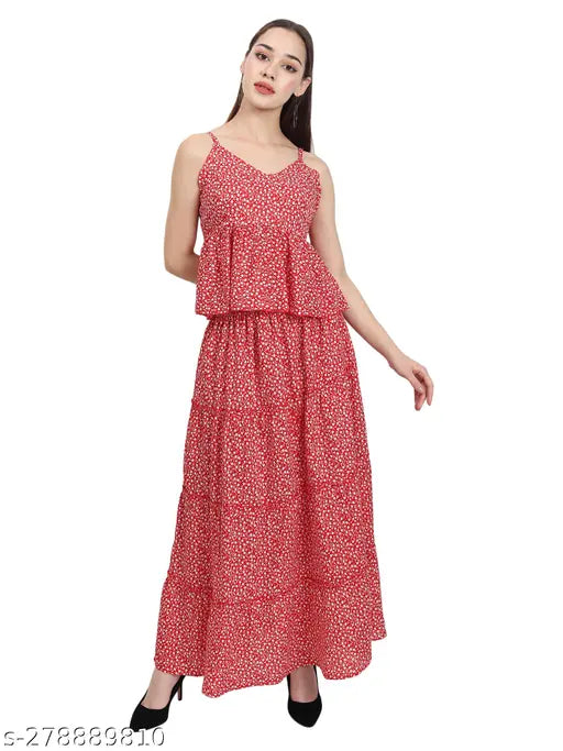 Stylish And comfortable Top And Skirt For Women And Girls