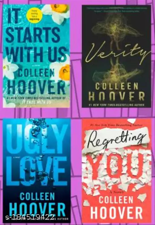 verity+ it starts with us+ regretting you+ Ugly Love (Paperback Colleen Hoover)