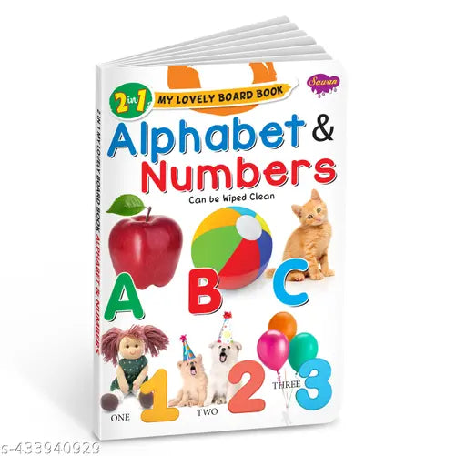 Alphabet and Numbers Book : Practice Book for Children Alphabet and Number Book Children Learning Book Educational Book for Kids - Books for Kids.