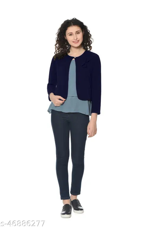 Trendy Glamorous Women Capes Shrugs & Ponchos
