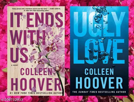IT ENDS WITH US BY COLLEEN HOOVER + UGLY LOVE BY COLLEEN HOOVER