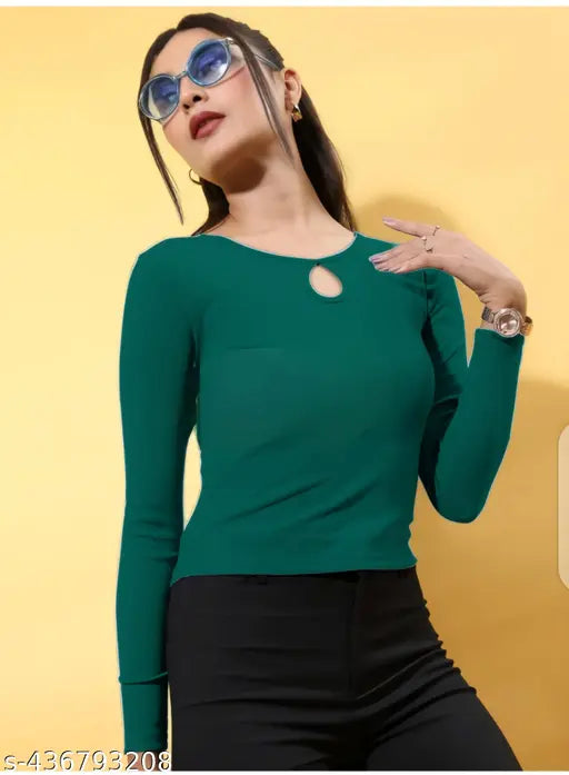 Stylish Neck Hole Top
