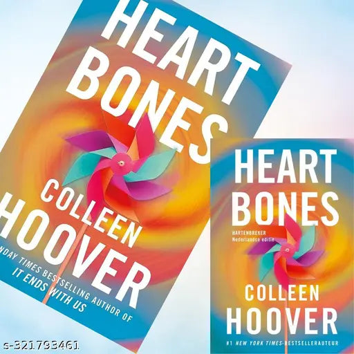 HEART BONES BY COLLEEN HOOVER. BASED ON DOMESTIC FICTION WITH ROMANC. PAPERBACK.