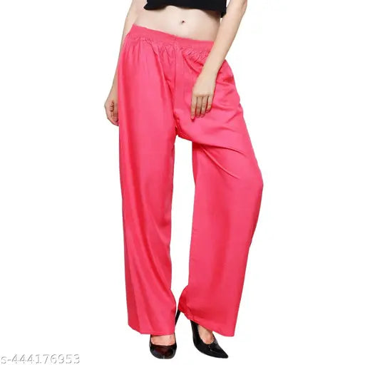 HF dark pink palazoo