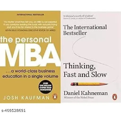 Combo Of 2 Book:- The Personal MBA + Thinking Fast And Slow ( English Paperback Josh Kaufman Daniel Kahneman)