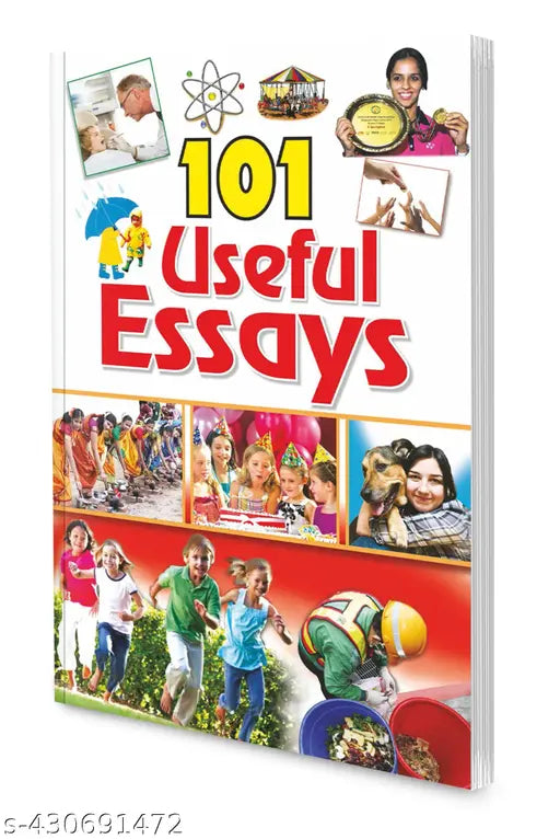 101 Useful Essays Book : Essay writing English Grammar Books Literature Book for Kids Learning Books for Kids Educational Books - Essays & Unseen Passage Book.