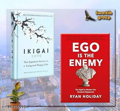 Bestseller : Ikigai Hardcover - Ego is the Enemy