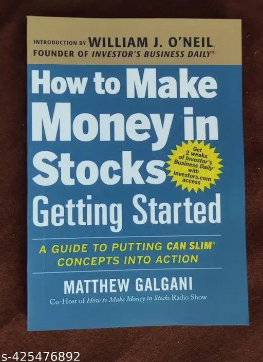 How To Make M0ney In Stocks Getting Started (English Paperback William J. O' Neil)