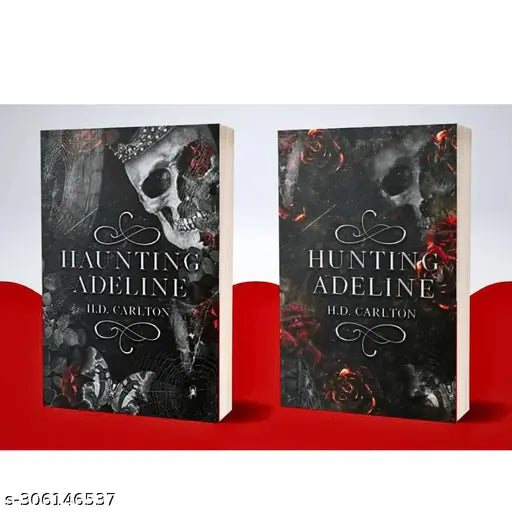 HAUNTING ADELINE + HUNTING ADELINE BY H.D. CARLTON. SUSPENCE NOVELS WITH THRILL AND ROMANCE NOVEL.