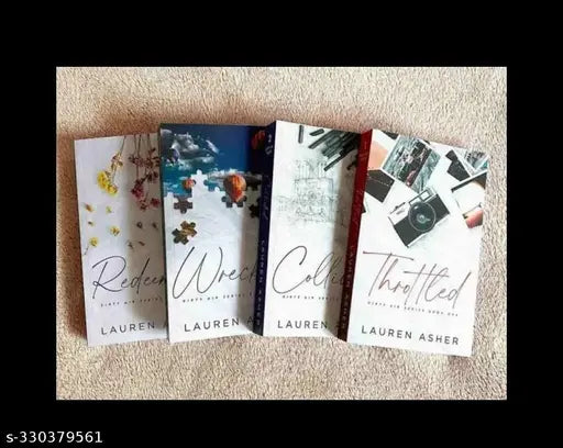DIRTY AIR SERIES BOX SET ( COLLIDED + REDEEMED + THROTTLED + WRECKRD ) BEST COMBO BY LAUREN ASHER.