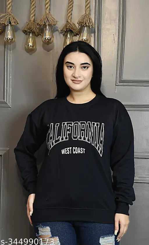 Woman Loose Sweatshirt