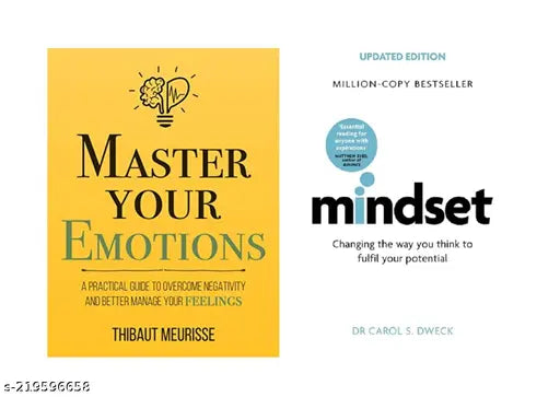 MASTER YOUR EMOTIONS BY THIBAUT MEURISSE + THE MINDSET BY DR CAROL S DWECK