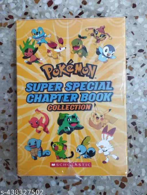 Pokemon Super Special Chapter Book Collection :- 4 Flip Books Insidewith 8 Stories! (English Paperback Mayer Helena)