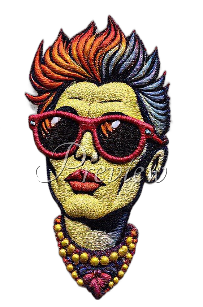 Retro Pop Star Style#1 Digital Image | 300 DPI Printable Art | Print on Demand Images