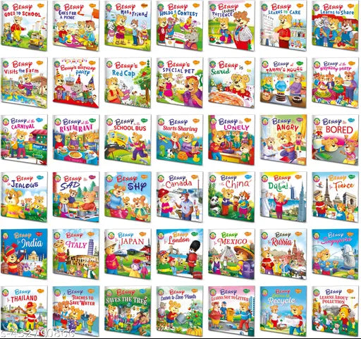 Benny's Early Years Story Collection : Children's learning story book Storytelling book for kids Fun learning story book - Set of 42 Engaging Books for Young Readers