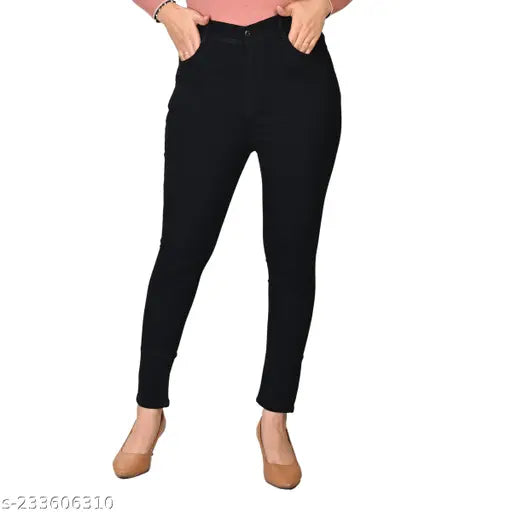 Woman High Waist Jeans
