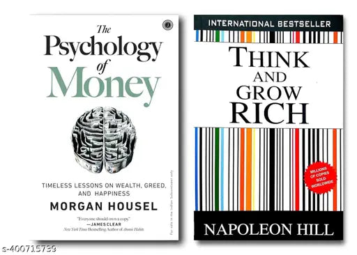 Combo Of Bestselling Books + Think And Grow Rich + The Psychology Of Moneey + Napoleon Hill + Morgan Housel
