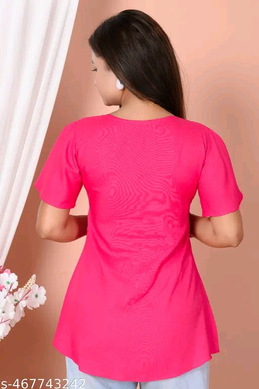 Woman's stylist tunic tops