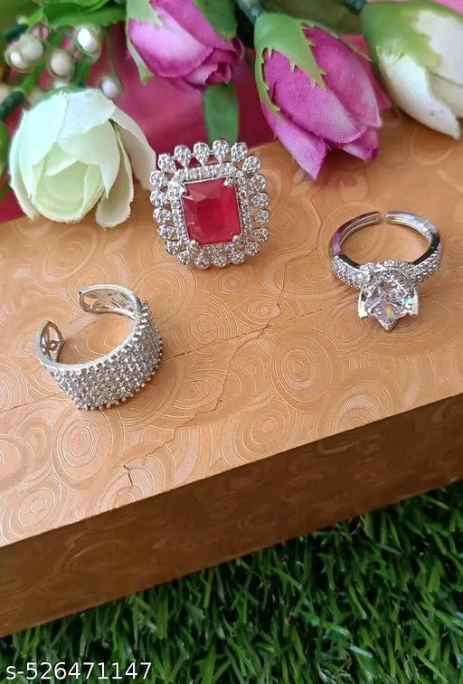 Shimmering Bejeweled Rings | Buy 1 Get 2 Free