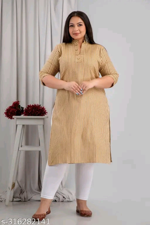 Plus Size Cotton Kurti