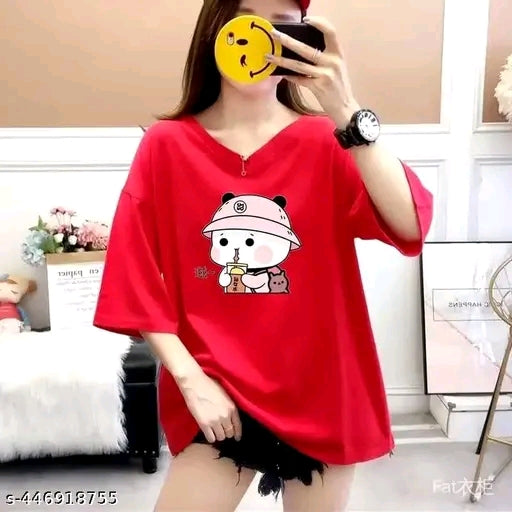 Woman's pure cotton Tshirts